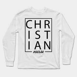 Christian Nurse Long Sleeve T-Shirt